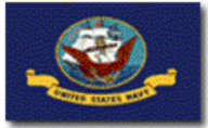 Navy Car Flag